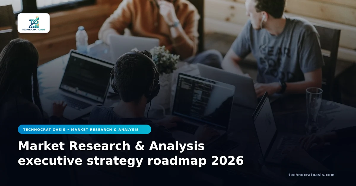 Market Research & Analysis executive strategy roadmap 2026