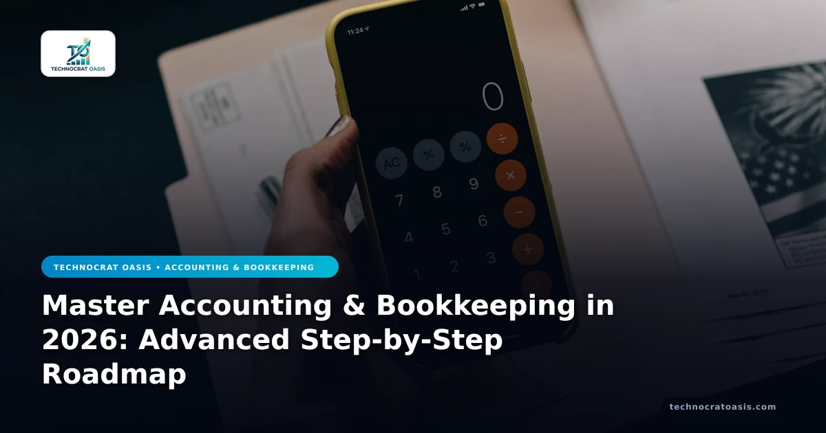 Master Accounting & Bookkeeping in 2026: Advanced Step-by-Step Roadmap