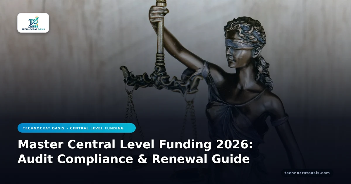 Master Central Level Funding 2026: Audit Compliance & Renewal Guide