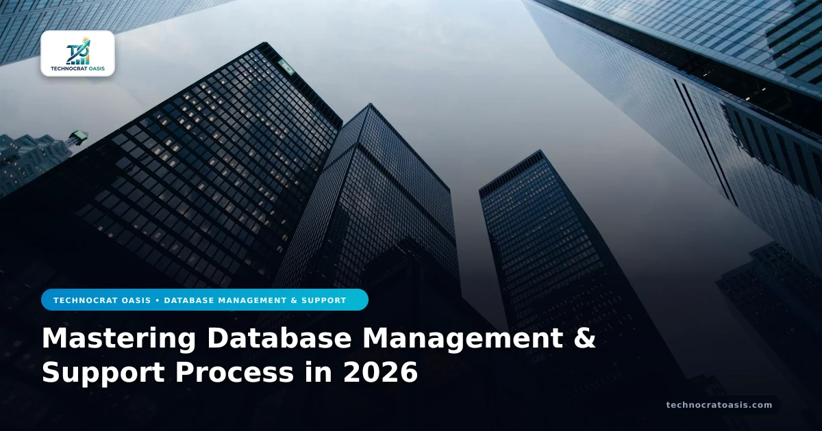 Mastering Database Management & Support Process in 2026