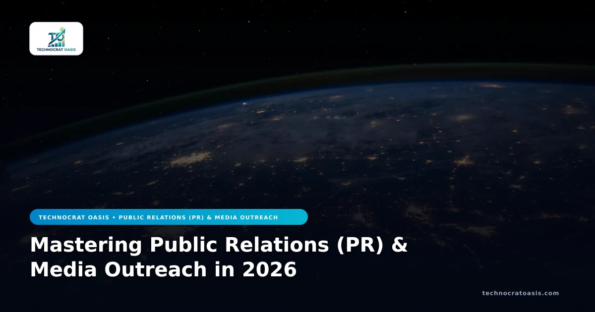 Mastering Public Relations (PR) & Media Outreach in 2026