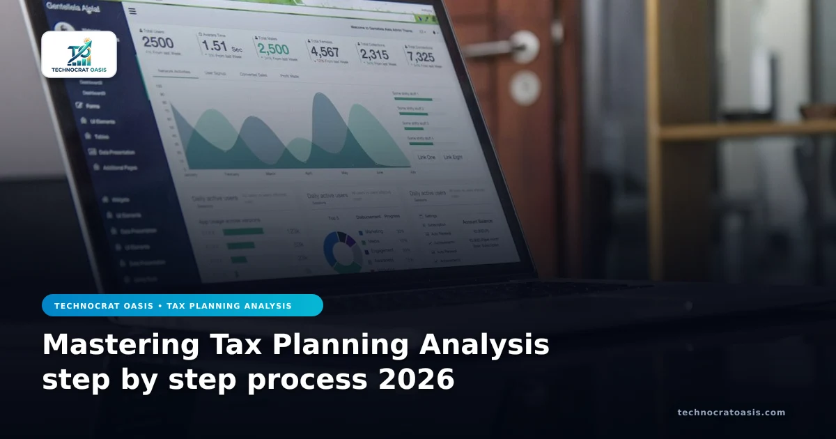 Mastering Tax Planning Analysis step by step process 2026