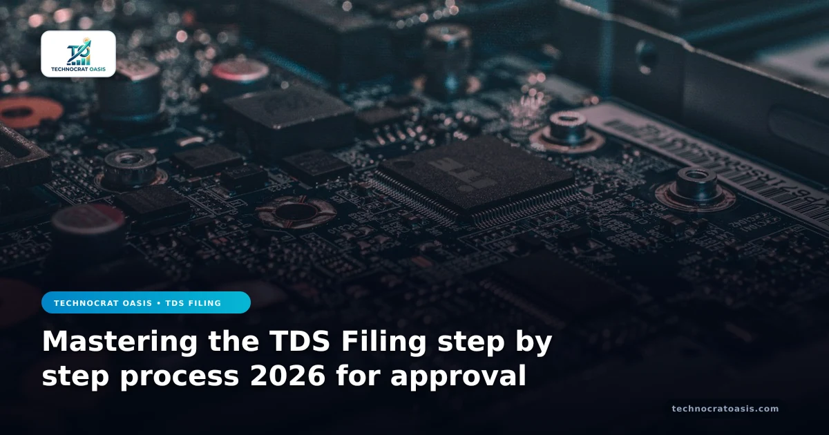Mastering the TDS Filing step by step process 2026 for approval
