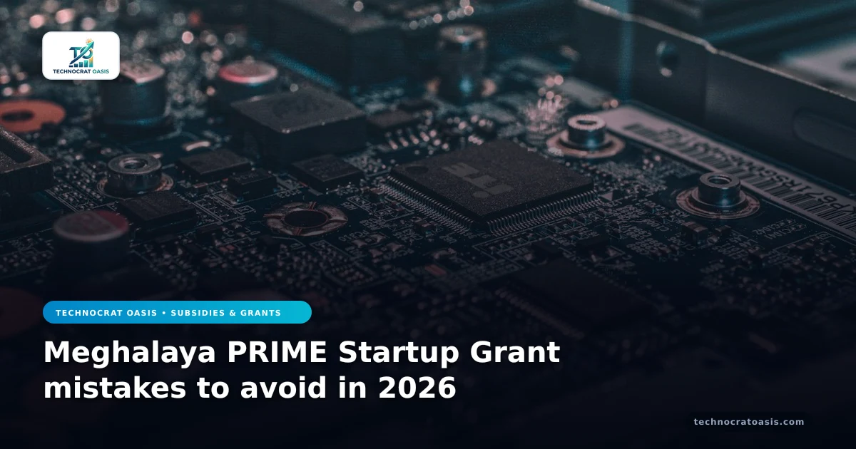 Meghalaya PRIME Startup Grant mistakes to avoid in 2026
