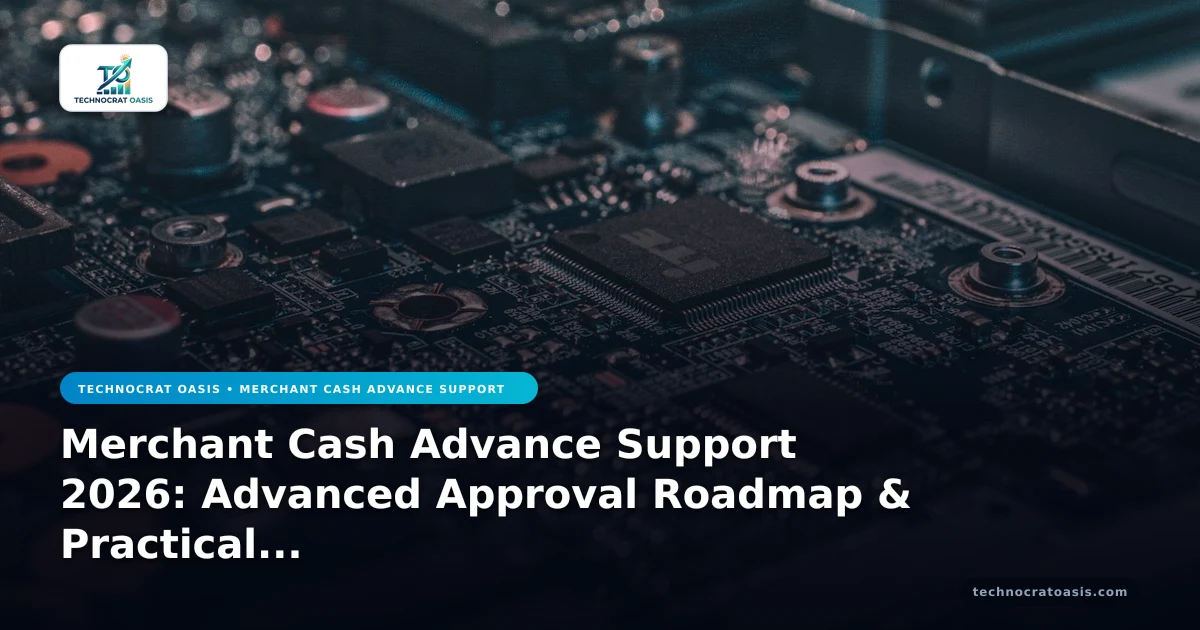 Merchant Cash Advance Support 2026: Advanced Approval Roadmap & Practical Steps