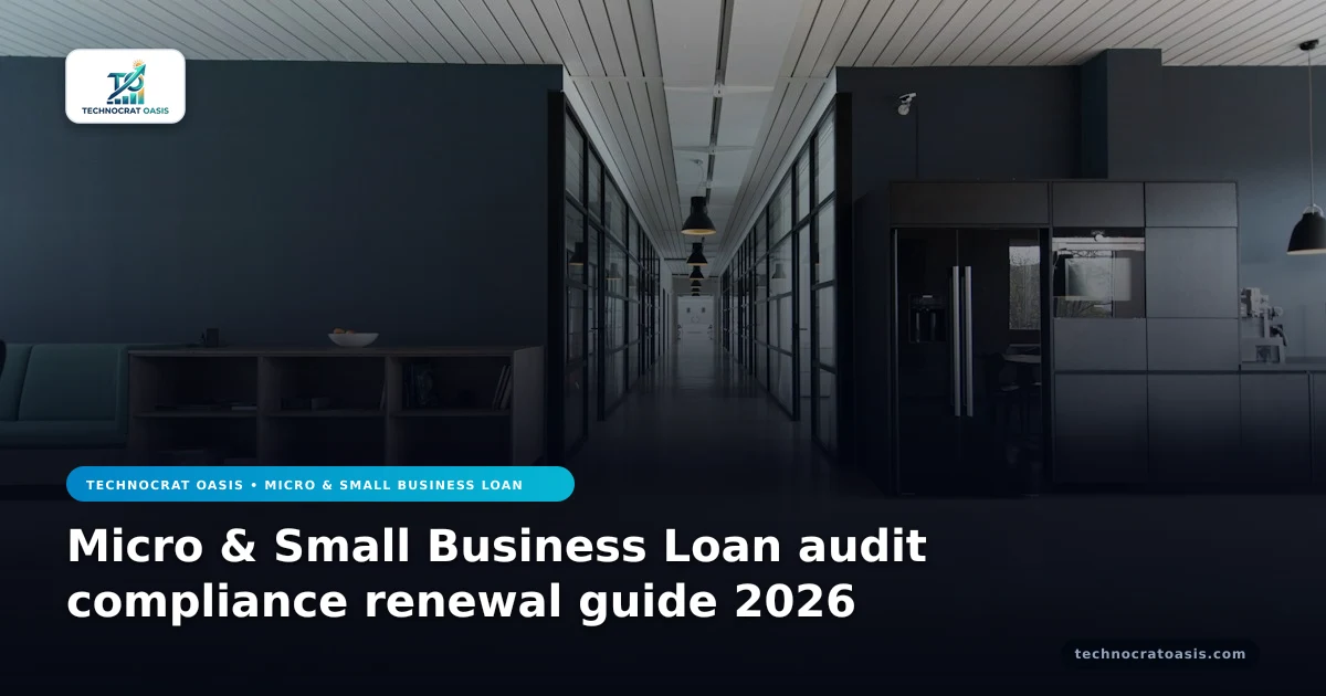 Micro & Small Business Loan audit compliance renewal guide 2026