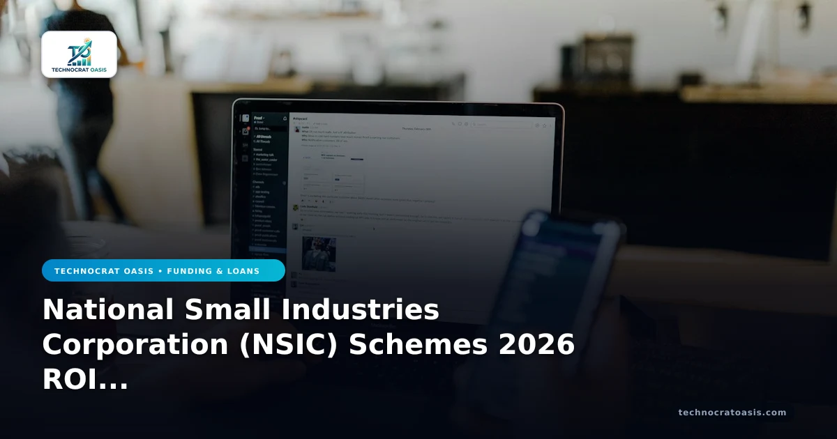 National Small Industries Corporation (NSIC) Schemes 2026 ROI Guide