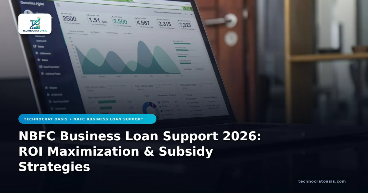 NBFC Business Loan Support 2026: ROI Maximization & Subsidy Strategies