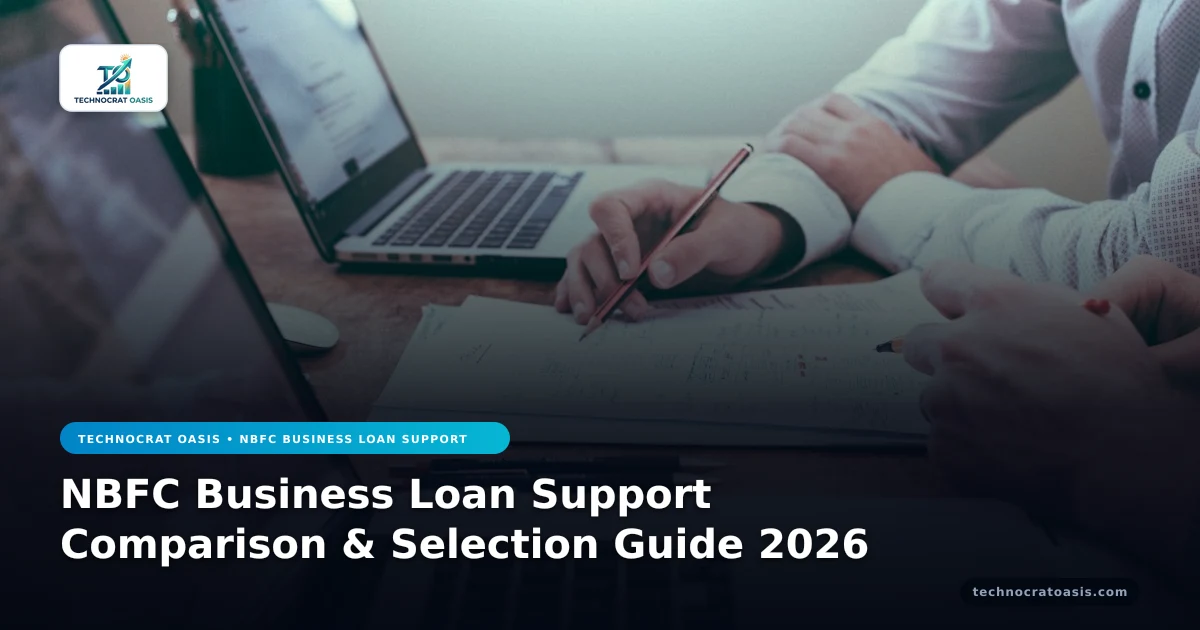 NBFC Business Loan Support Comparison & Selection Guide 2026
