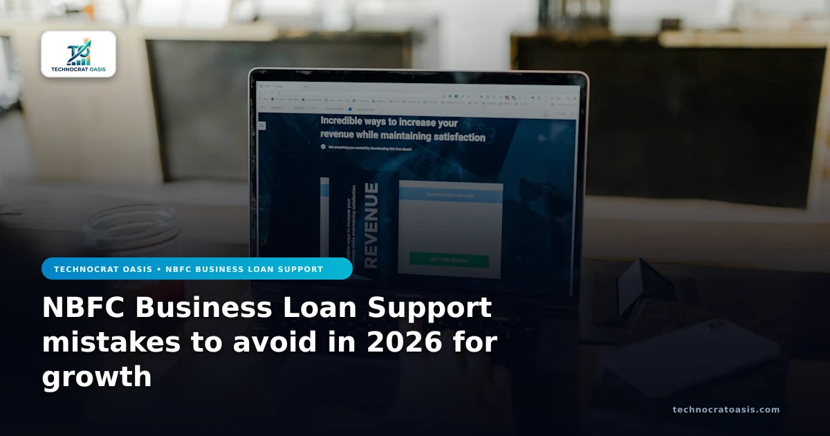 NBFC Business Loan Support mistakes to avoid in 2026 for growth