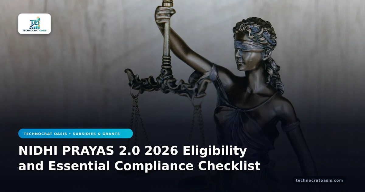 NIDHI PRAYAS 2.0 2026 Eligibility and Essential Compliance Checklist
