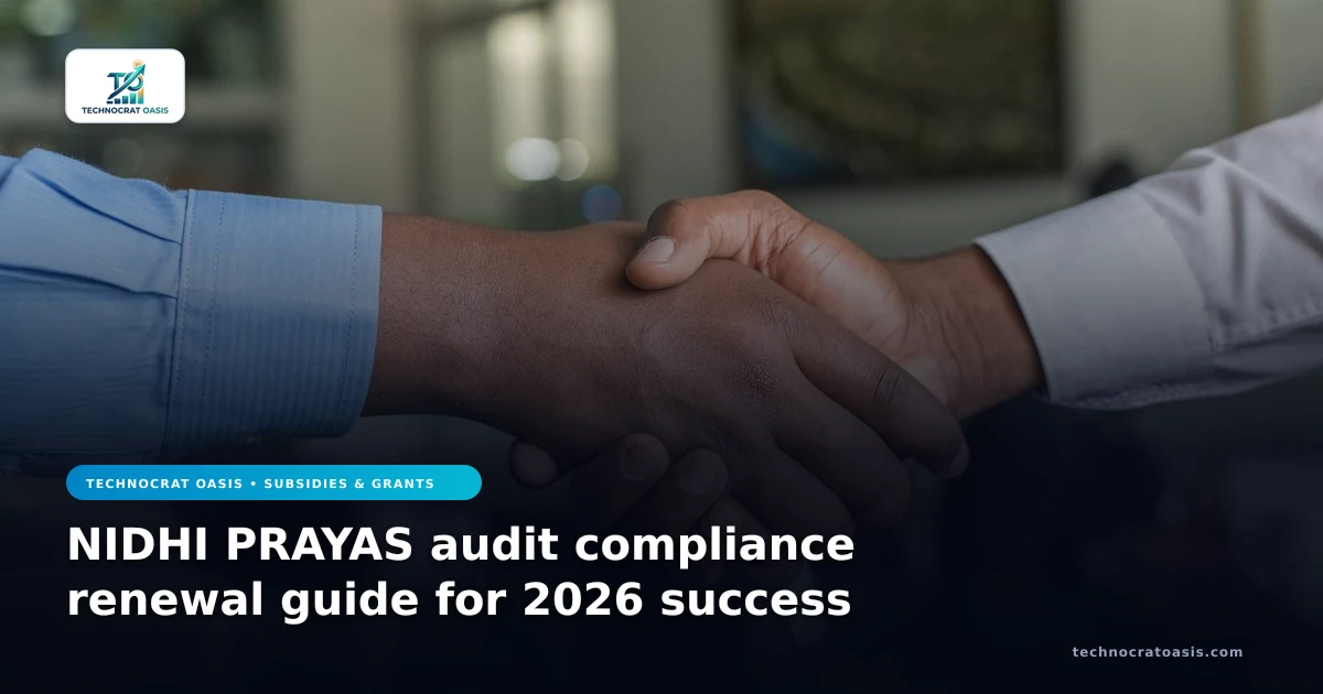 NIDHI PRAYAS audit compliance renewal guide for 2026 success