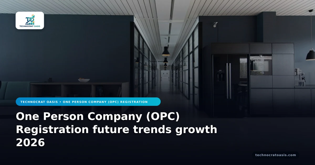 One Person Company (OPC) Registration future trends growth 2026