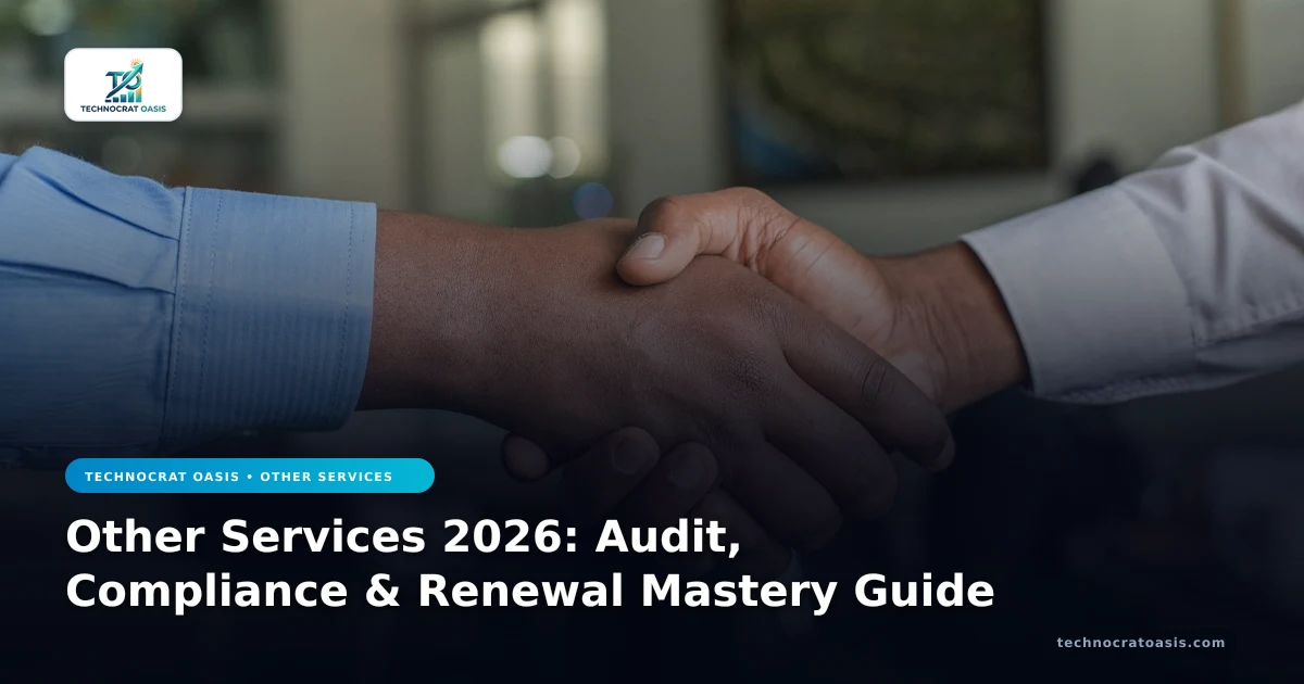Other Services 2026: Audit, Compliance & Renewal Mastery Guide