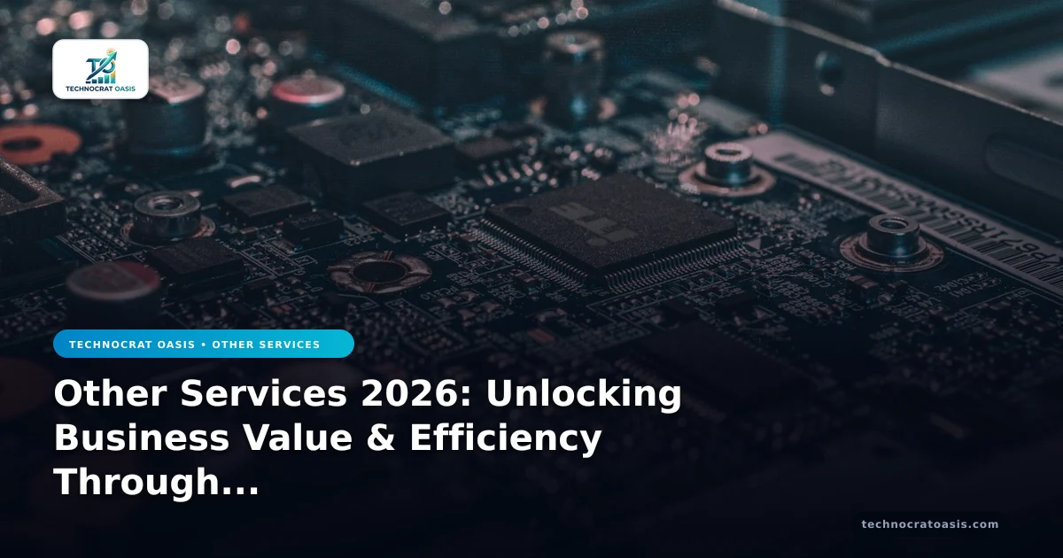 Other Services 2026: Unlocking Business Value & Efficiency Through Real-World Case Studies