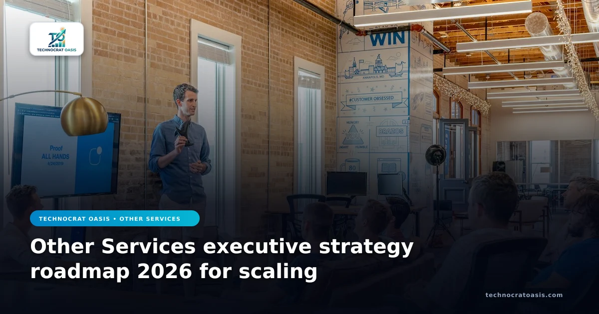 Other Services executive strategy roadmap 2026 for scaling