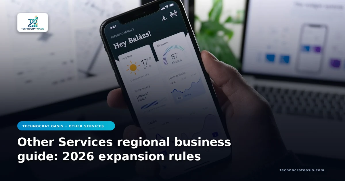 Other Services regional business guide: 2026 expansion rules