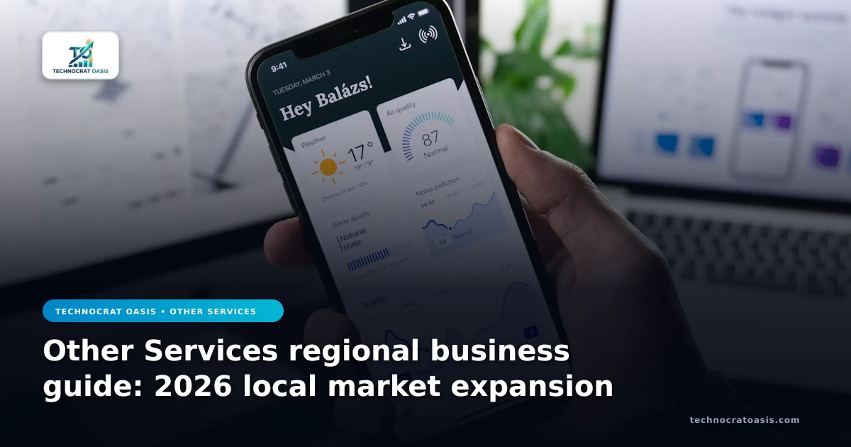 Other Services regional business guide: 2026 local market expansion