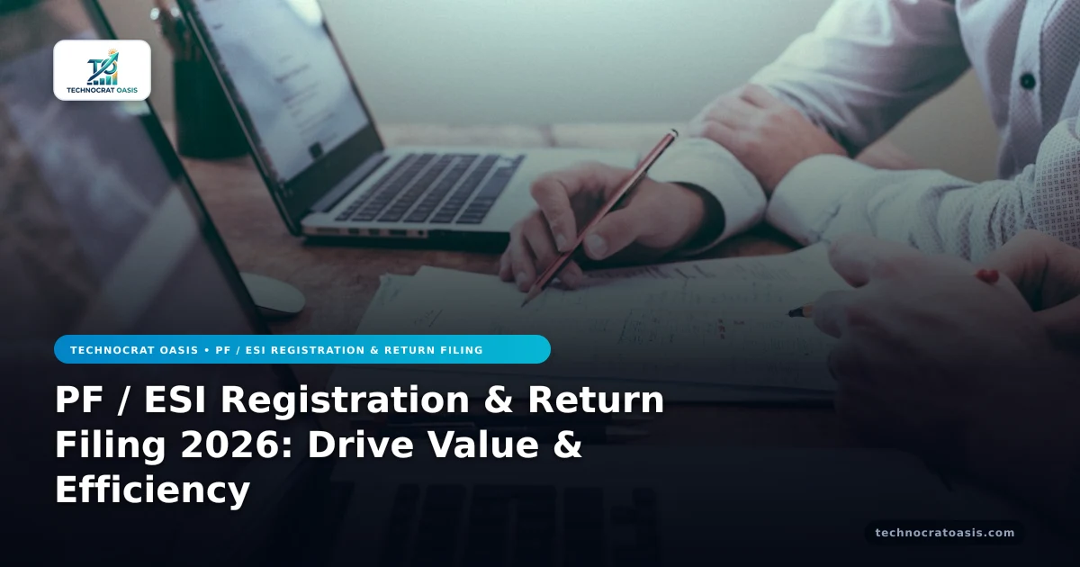 PF / ESI Registration & Return Filing 2026: Drive Value & Efficiency