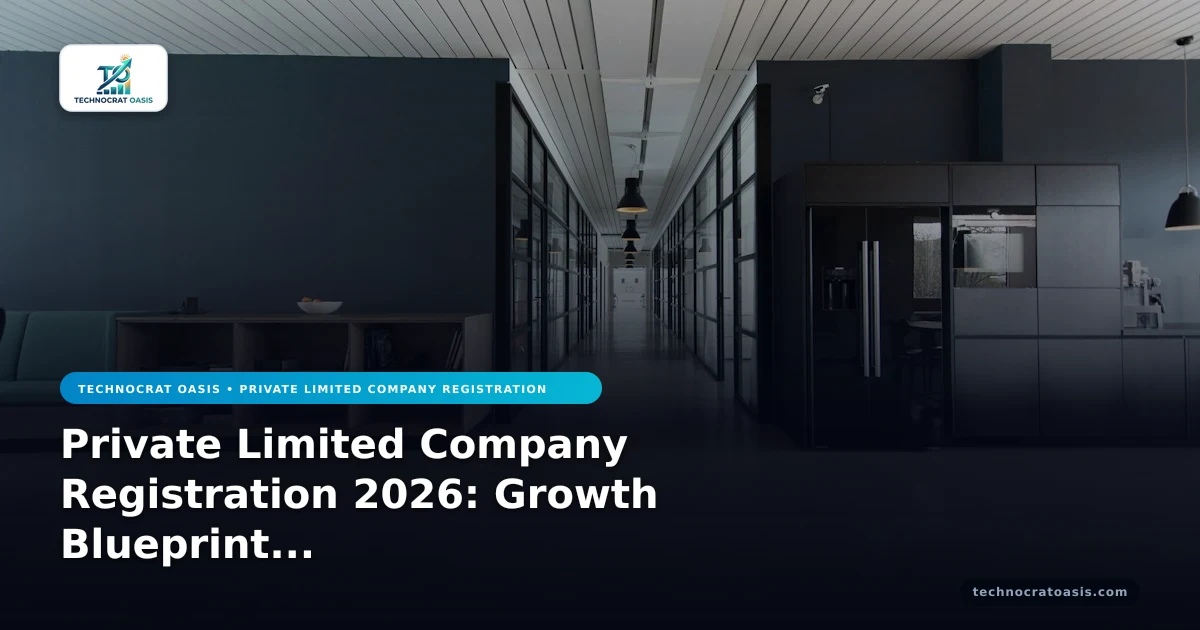 Private Limited Company Registration 2026: Growth Blueprint to Scale
