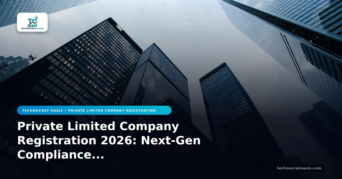 Private Limited Company Registration 2026: Next-Gen Compliance & Automation Checklist
