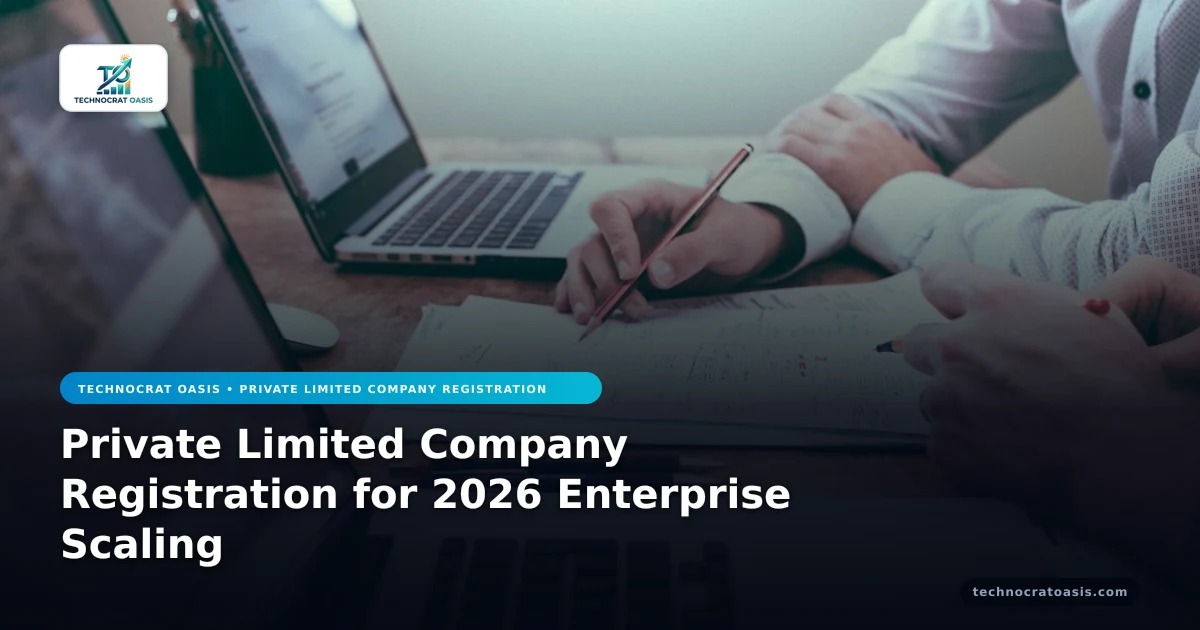 Private Limited Company Registration for 2026 Enterprise Scaling