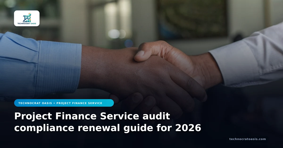 Project Finance Service audit compliance renewal guide for 2026