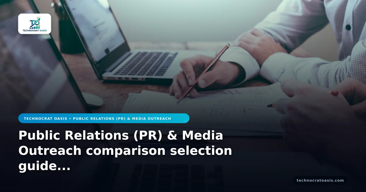 Public Relations (PR) & Media Outreach comparison selection guide 2026