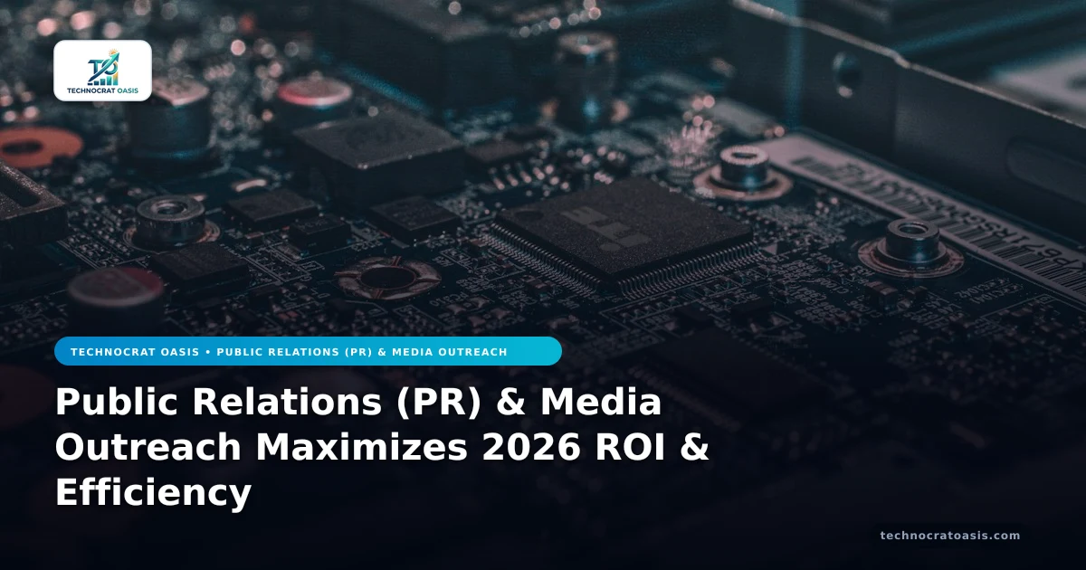 Public Relations (PR) & Media Outreach Maximizes 2026 ROI & Efficiency