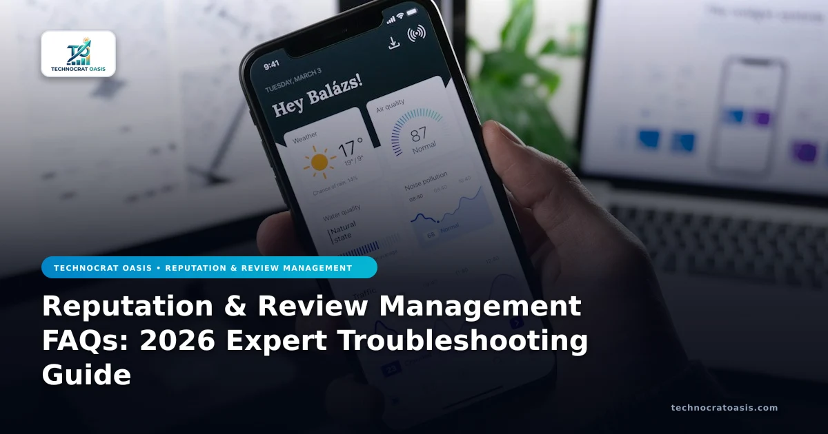 Reputation & Review Management FAQs: 2026 Expert Troubleshooting Guide