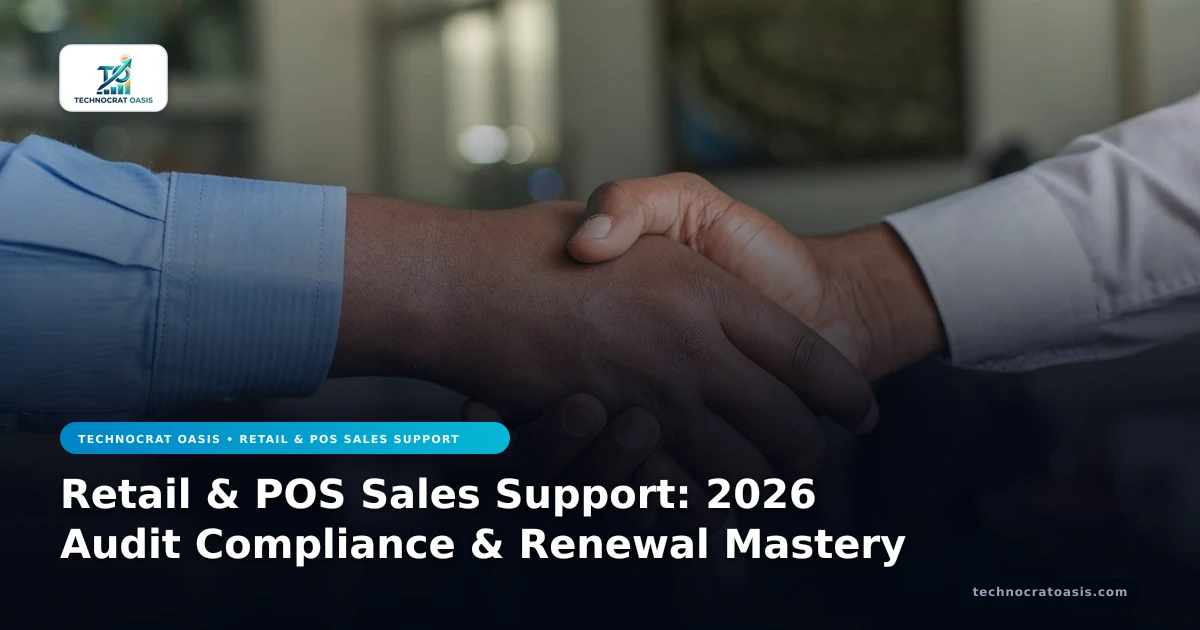 Retail & POS Sales Support: 2026 Audit Compliance & Renewal Mastery