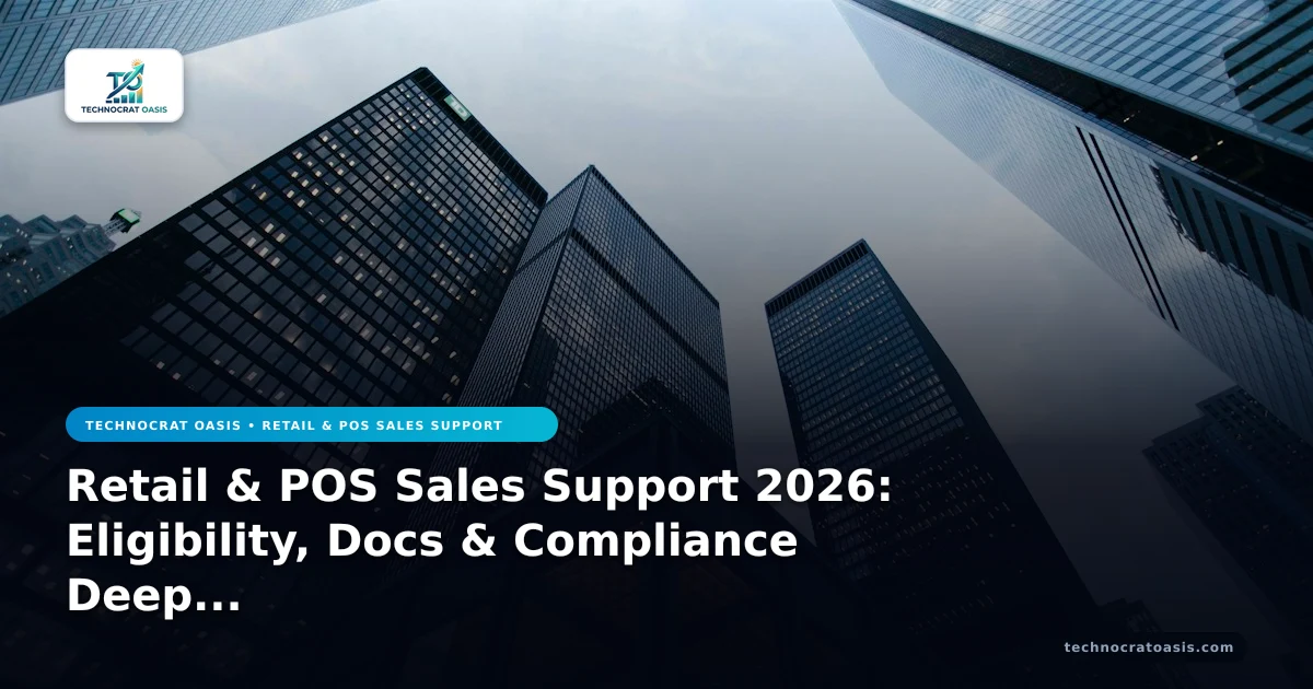 Retail & POS Sales Support 2026: Eligibility, Docs & Compliance Deep Dive