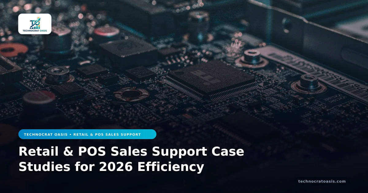 Retail & POS Sales Support Case Studies for 2026 Efficiency