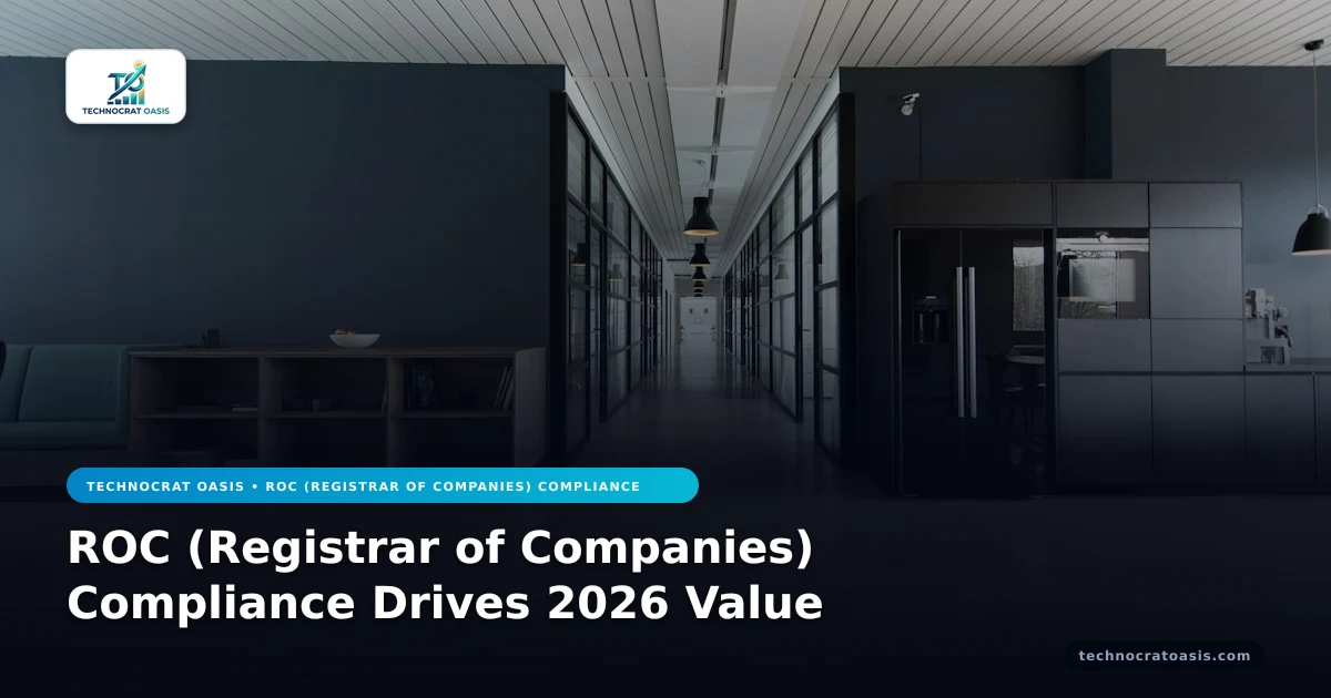 ROC (Registrar of Companies) Compliance Drives 2026 Value