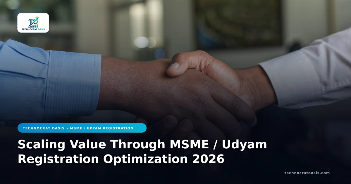 Scaling Value Through MSME / Udyam Registration Optimization 2026