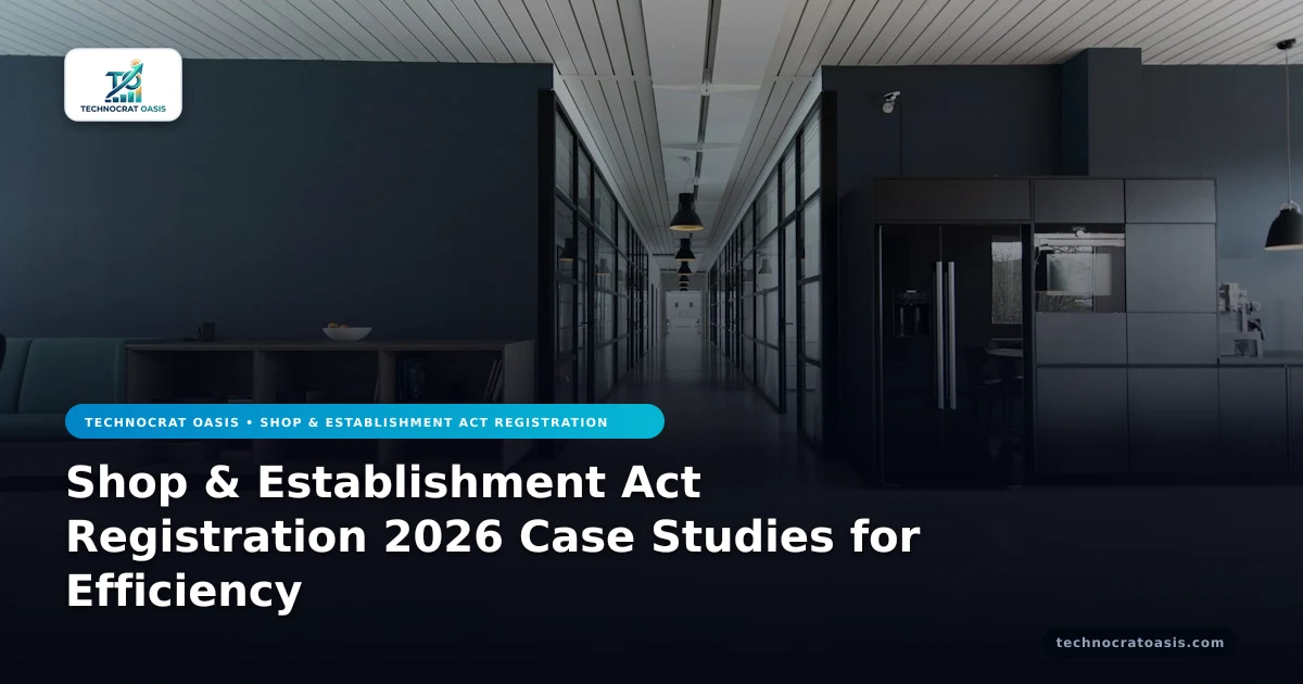 Shop & Establishment Act Registration 2026 Case Studies for Efficiency