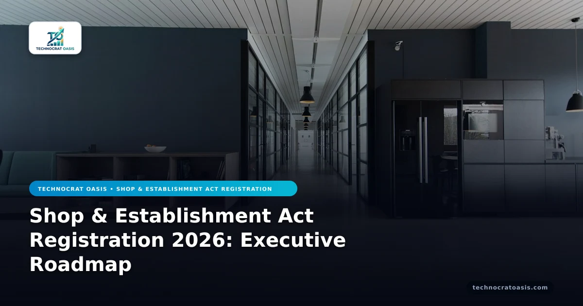 Shop & Establishment Act Registration 2026: Executive Roadmap