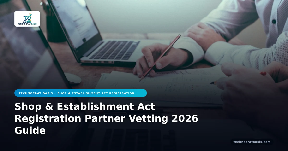 Shop & Establishment Act Registration Partner Vetting 2026 Guide