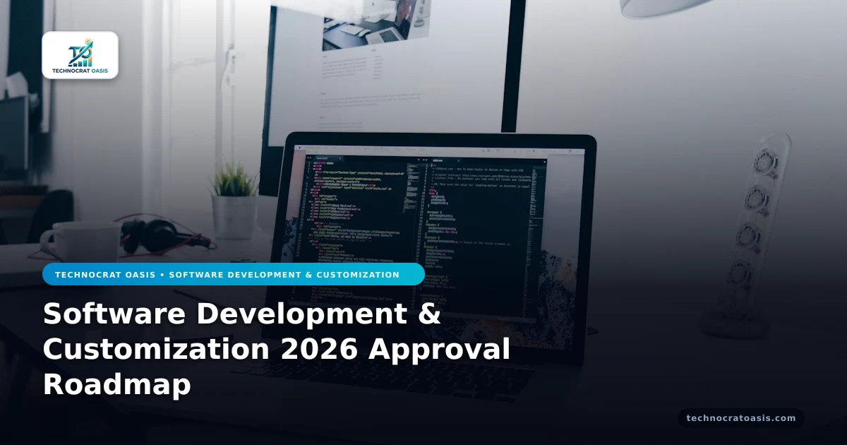 Software Development & Customization 2026 Approval Roadmap