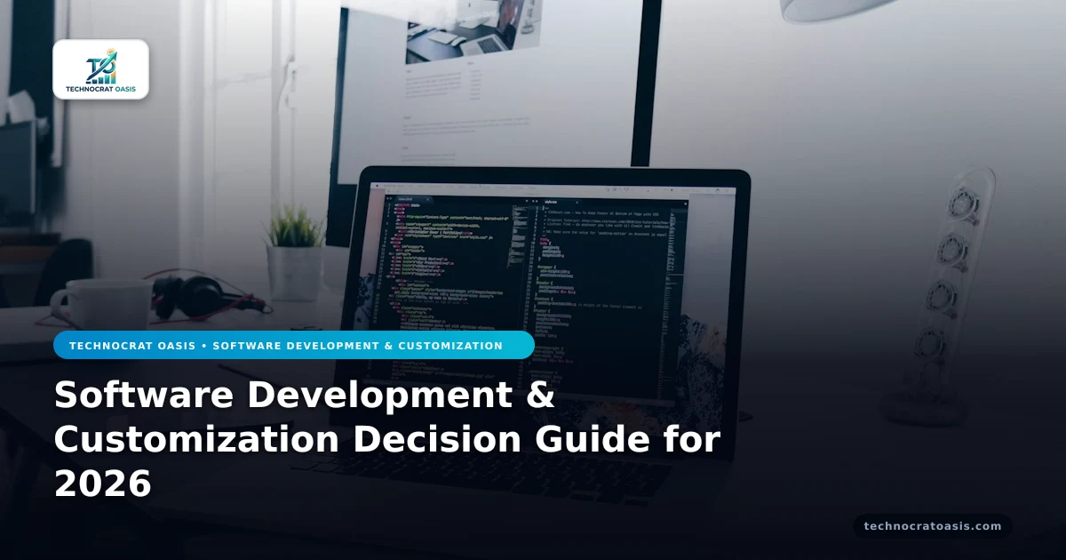Software Development & Customization Decision Guide for 2026