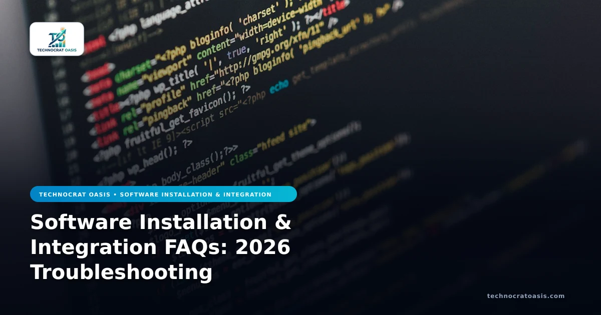 Software Installation & Integration FAQs: 2026 Troubleshooting