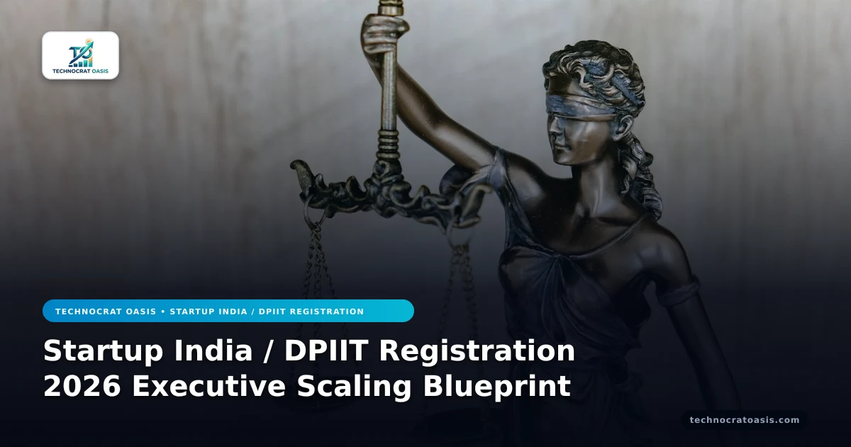 Startup India / DPIIT Registration 2026 Executive Scaling Blueprint