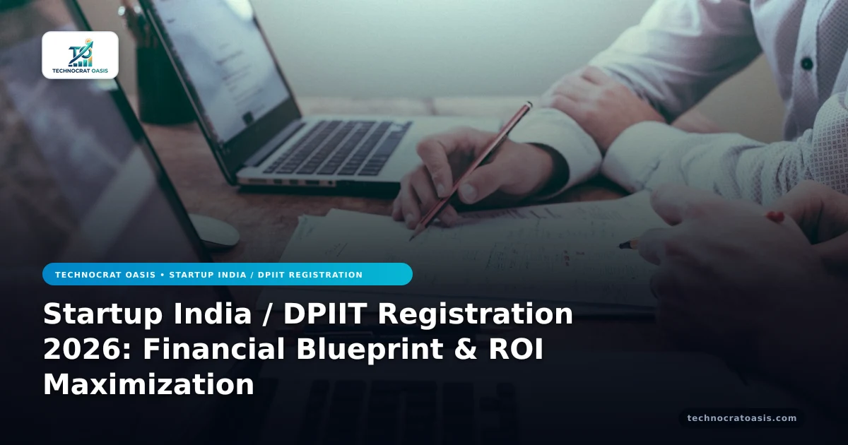 Startup India / DPIIT Registration 2026: Financial Blueprint & ROI Maximization