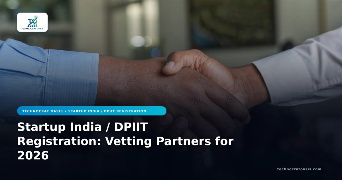 Startup India / DPIIT Registration: Vetting Partners for 2026