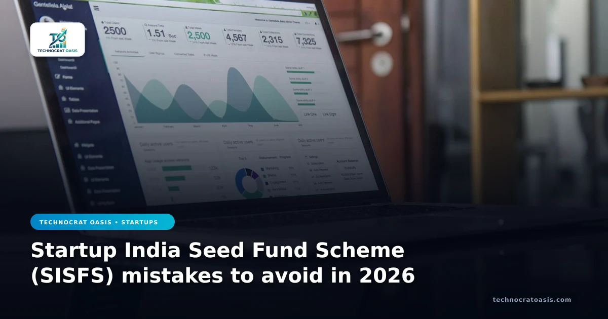 Startup India Seed Fund Scheme (SISFS) mistakes to avoid in 2026