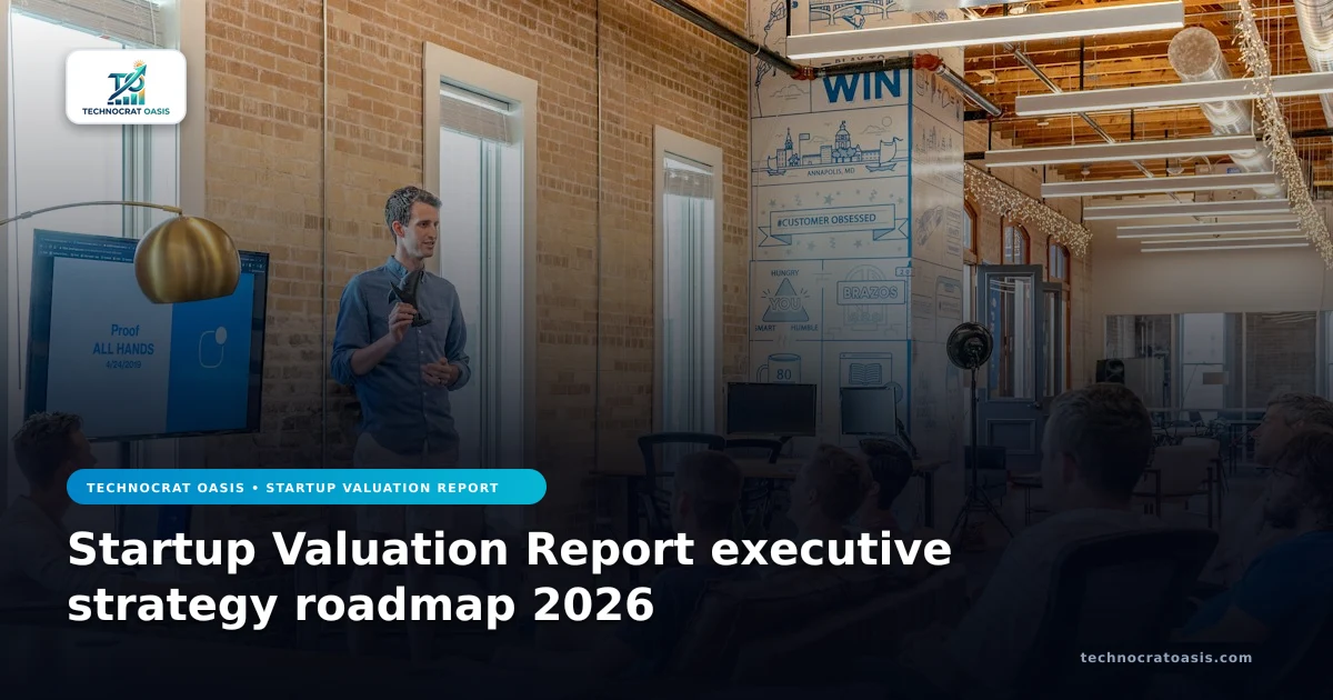 Startup Valuation Report executive strategy roadmap 2026
