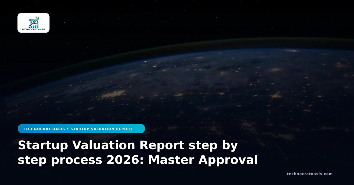 Startup Valuation Report step by step process 2026: Master Approval