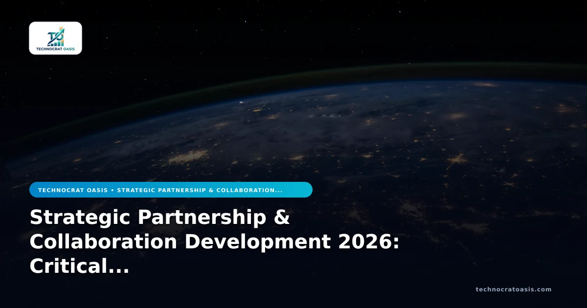 Strategic Partnership & Collaboration Development 2026: Critical Mistakes to Avoid & Regulatory Risk Prevention