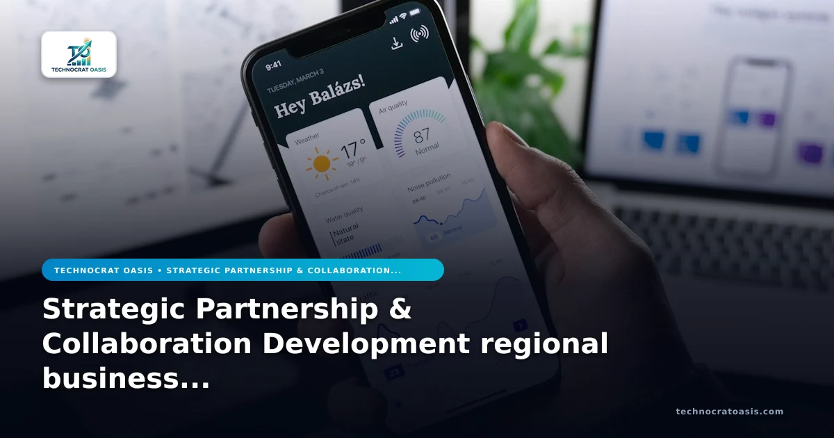 Strategic Partnership & Collaboration Development regional business guide 2026