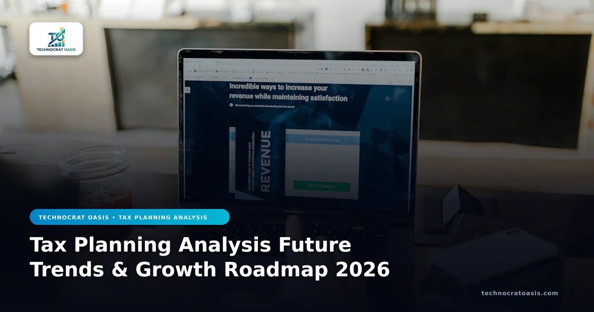 Tax Planning Analysis Future Trends & Growth Roadmap 2026